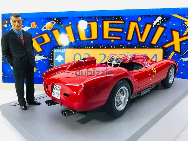 1/18 diecast BBR Ferrari 250 Testarossa 1958 Limited 300 Pieces 6