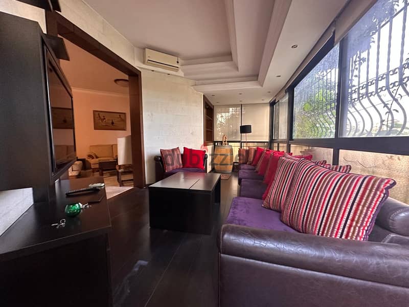 Fanar | Furnished 175m² + 30m² Terrace | Prime Location | 3 Bedrooms 3
