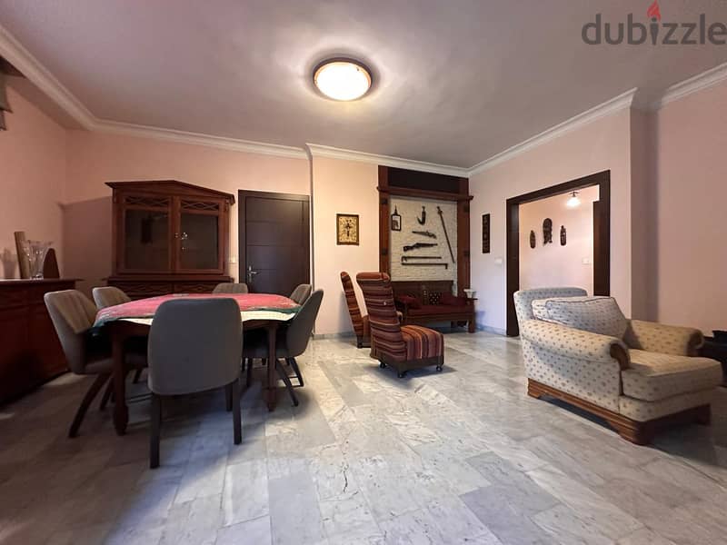 Fanar | Furnished 175m² + 30m² Terrace | Prime Location | 3 Bedrooms 4