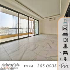 Ashrafieh | High End 3 Bedrooms Apartment | Huge Balcony | Parking Lot