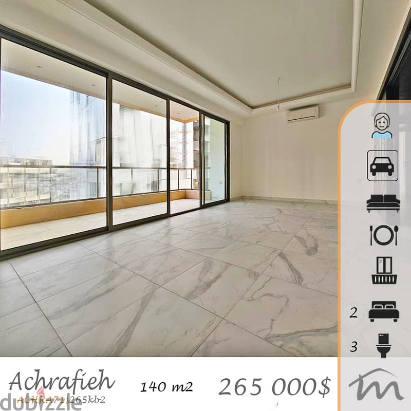 Ashrafieh | High End 3 Bedrooms Apartment | Huge Balcony | Parking Lot 0