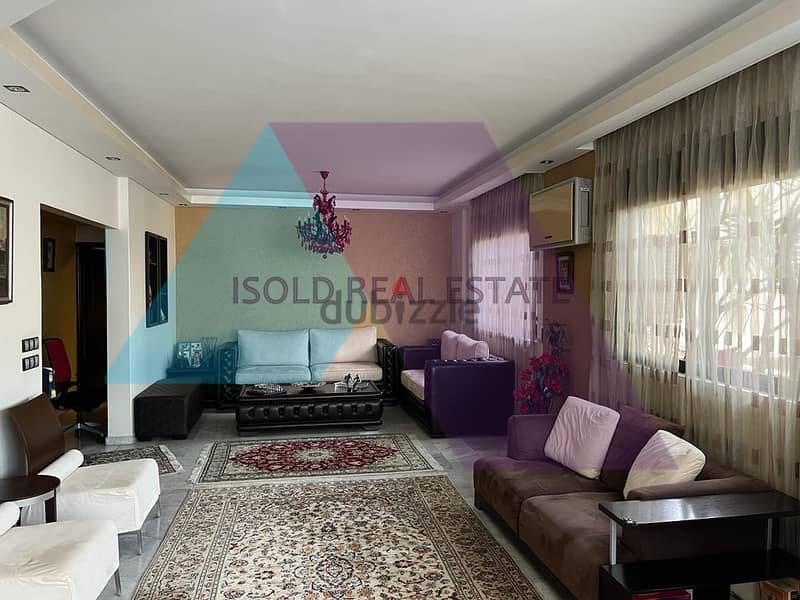 Fully furnished 165 m2 apartment for rent in Ain el Mrayseh / Beirut 1