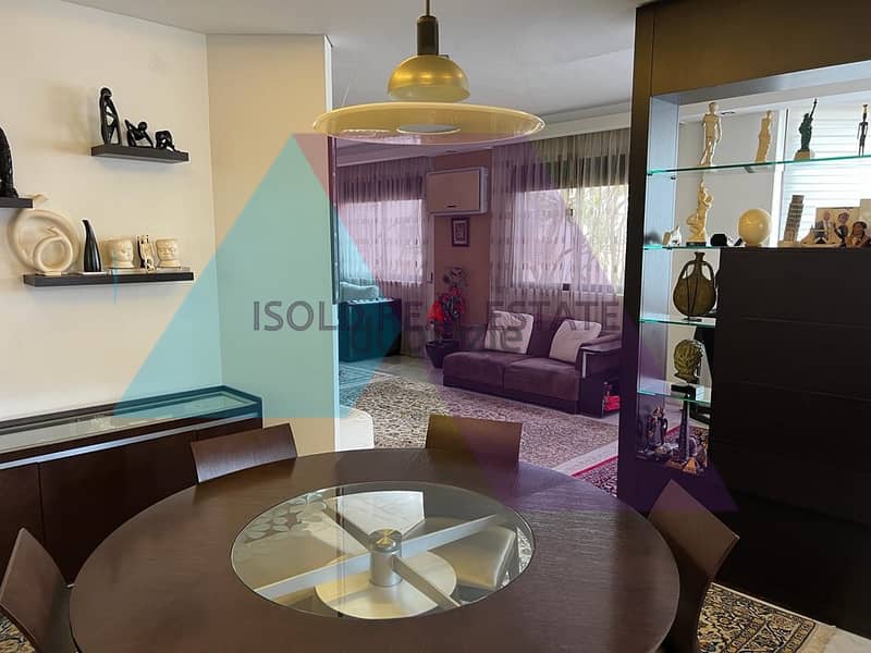 Fully furnished 165 m2 apartment for rent in Ain el Mrayseh / Beirut 4