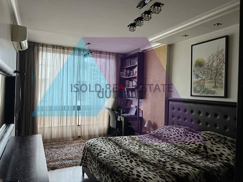 Fully furnished 165 m2 apartment for rent in Ain el Mrayseh/Beirut 13
