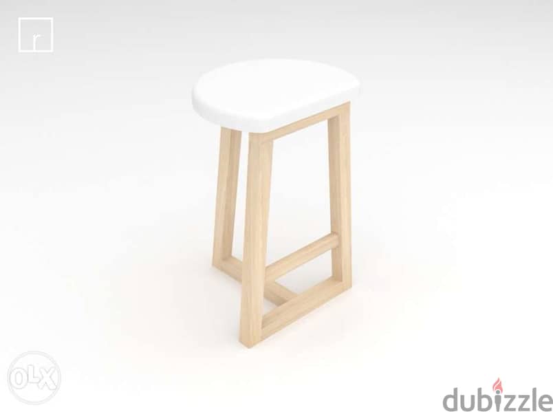 Wood stool 1
