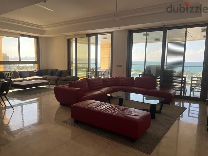 330 sqm full marina view fully furnished apartment for rent waterfront 2