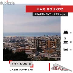 Apartment for sale in Mar Roukoz 135 sqm ref#chc2424 0