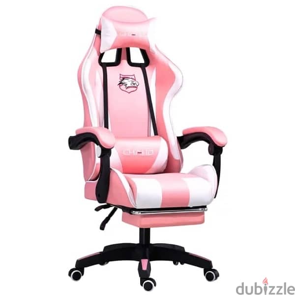 The Pink Gaming Desk + Chair Deal 1