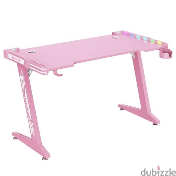 The Pink Gaming Desk + Chair Deal 3