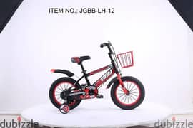 Bicycle kids 12 inch JGBB-LH red original and new