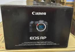 CANON EOS RP BODY brand new & original price 0