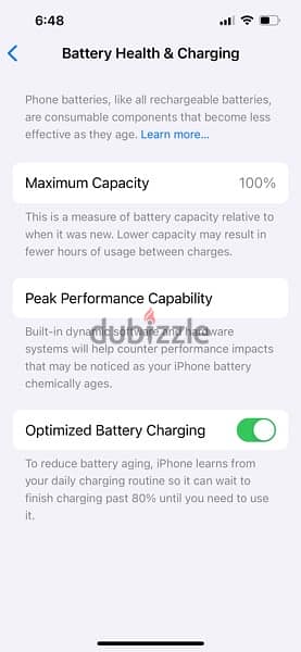 iPhone 13 100% Battery Health 6