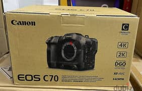 Canon Cinema Camera EOS C70 great & good offer 0