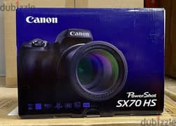 Canon Camera Power Shot SX70 HS great & original price 0