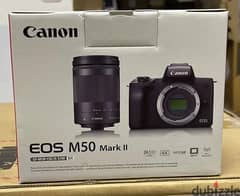 CANON EOS M50 MARK II EF-M18-150 IS STM KIT brand new & original offer