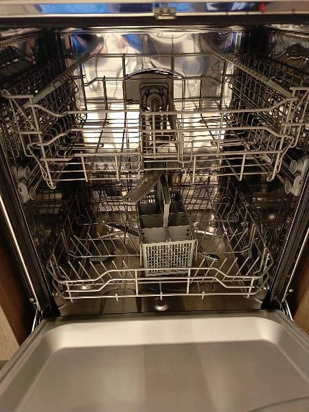 Campomatic Dishwasher Black Stainless Steel 1