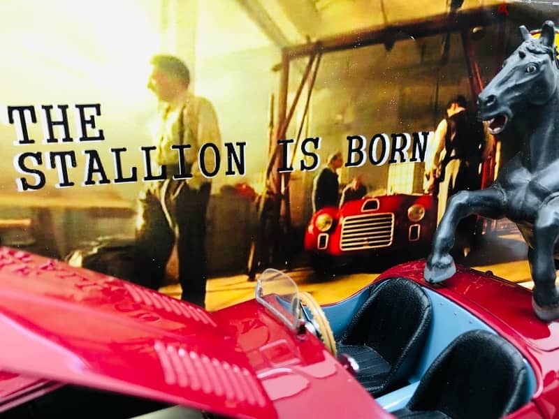 1/18 diecast First Ferrari (The Stallion is born) Diorama Enzo 3