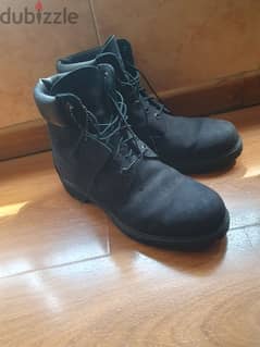 Timberland black original boots size47