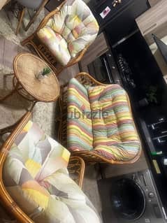 bamboo set (خيزران) in excellent condition. 340$