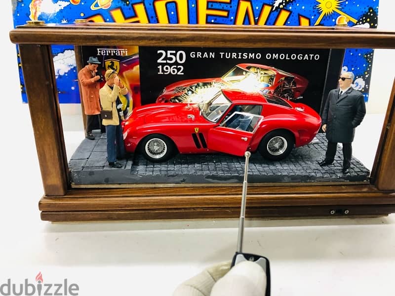 1/18 diecast Ferrari 250 GTO Omologation day with Enzo Ferrari Diorama 1