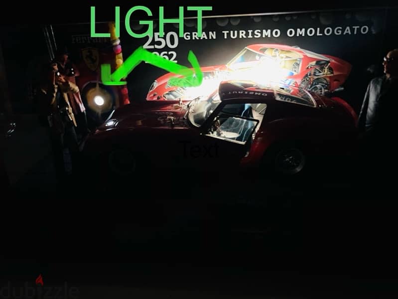 1/18 diecast Ferrari 250 GTO Omologation day with Enzo Ferrari Diorama 7