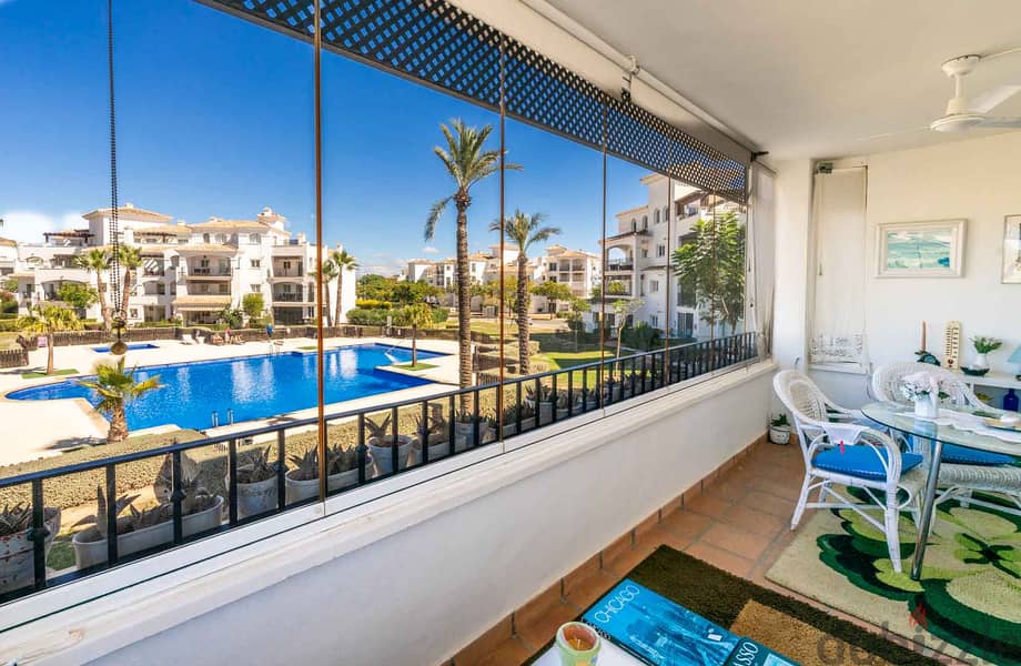 Spain Murcia upgraded apartment fantastic pool & golf view MSR-AO112HR 3