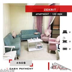 Apartmrnt for rent in Zekrit 120 sqm ref#ag20189 0