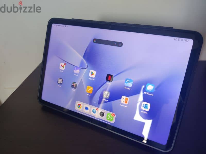 Xiaomi Pad 6, with Rotating folding Case and a smart Pen 4