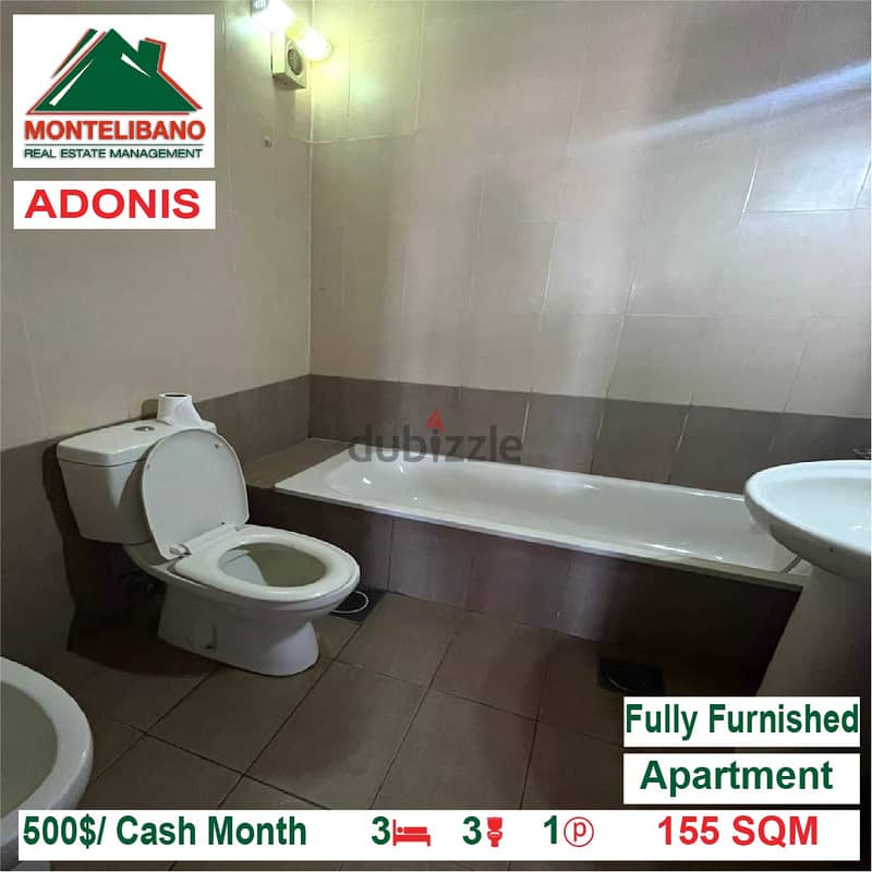 500$/Cash Month!! Apartment for rent in Adonis!! 4