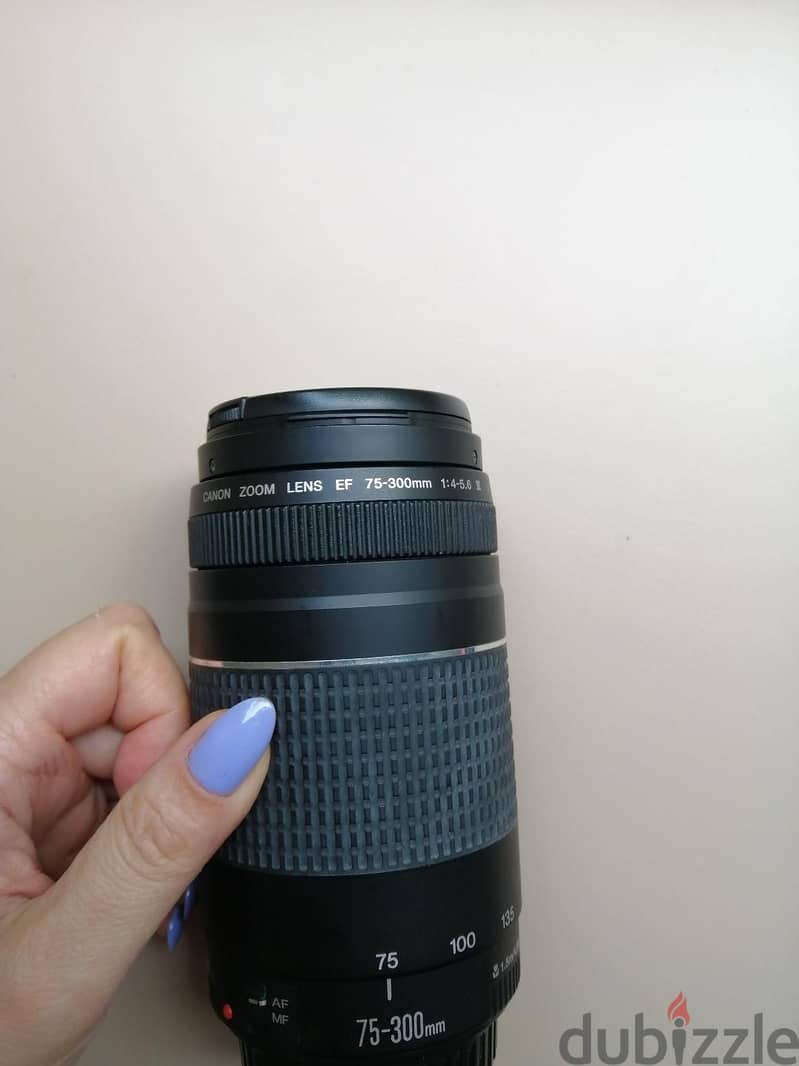 CANON Zoom Lens EF 75-300mm 1:4-5.6 III 1