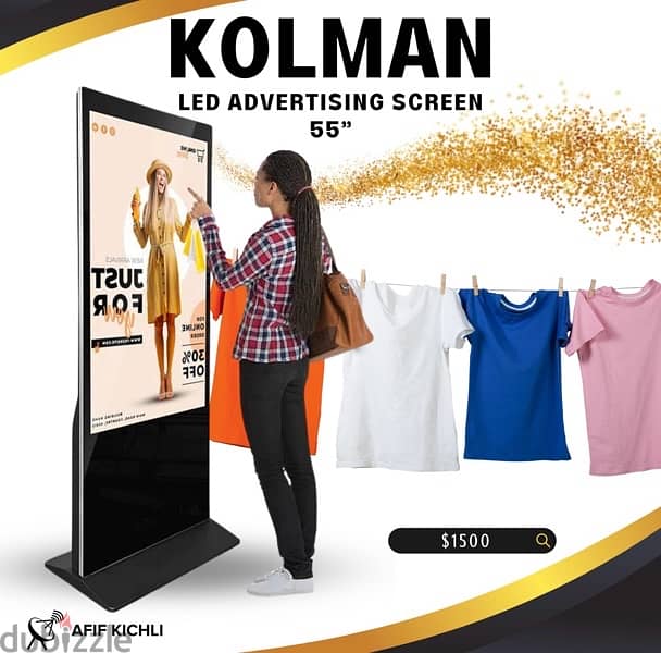 Kolman LED-Advertising Machine New! 1