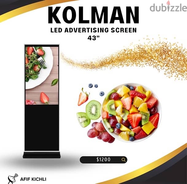 Kolman LED-Advertising Machine New! 2