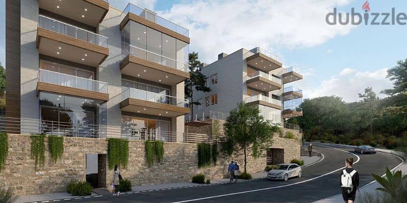 Under construction delux apartments for sale in Baabdat 2