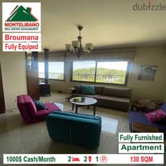 Apartment for rent in Broumana!!