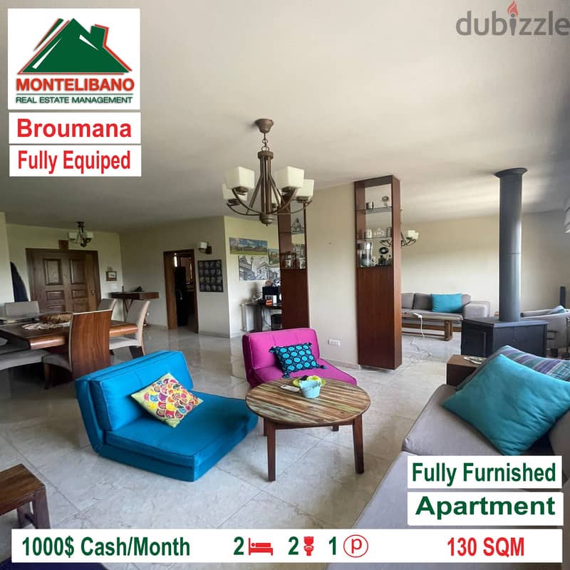 Apartment for rent in Broumana!! 2