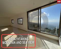 BRAND NEW Duplex with mountain and sea view in Aley/عاليه REF#HD104863