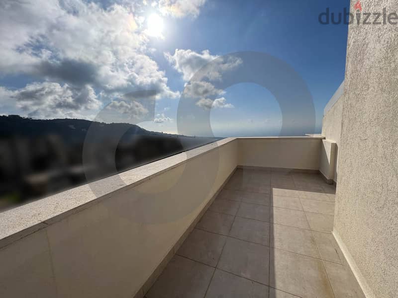 BRAND NEW Duplex with mountain and sea view in Aley/عاليه REF#HD104863 11