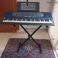 CASIO Keyboard LK 65 - Key Lighting System and New Stand