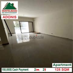 150,000$ Cash Payment!! Apartment for sale in Adonis!!
