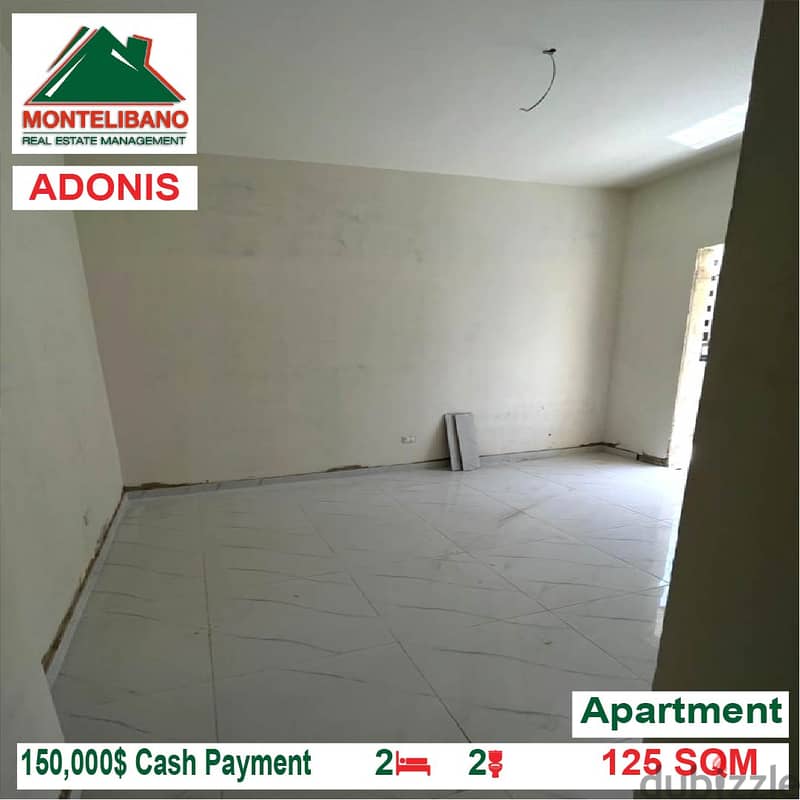 150,000$ Cash Payment!! Apartment for sale in Adonis!! 2