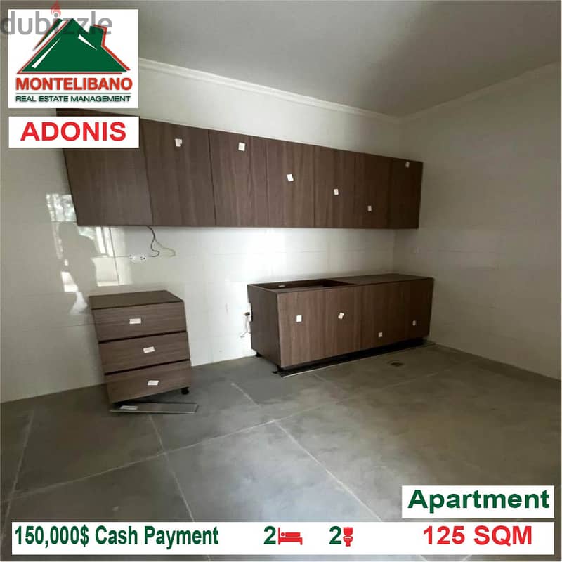150,000$ Cash Payment!! Apartment for sale in Adonis!! 3