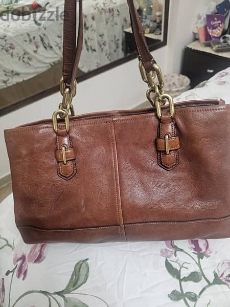 Coach leather Handbag Original 1