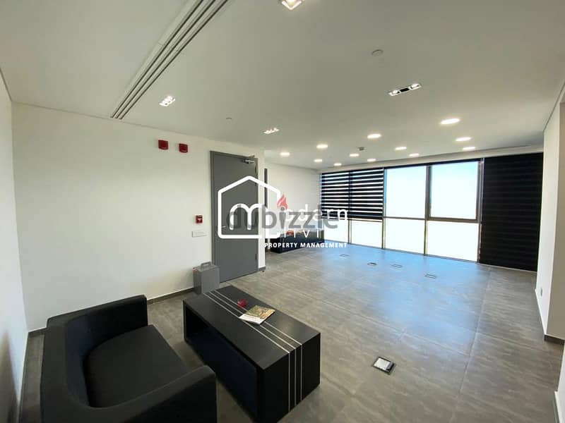 80 Sqm - Panoramic View Office For Sale in Dbayeh 1