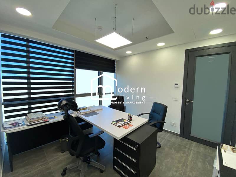 80 Sqm - Panoramic View Office For Sale in Dbayeh 4