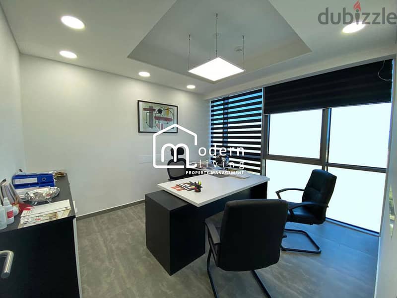 80 Sqm - Panoramic View Office For Sale in Dbayeh 5