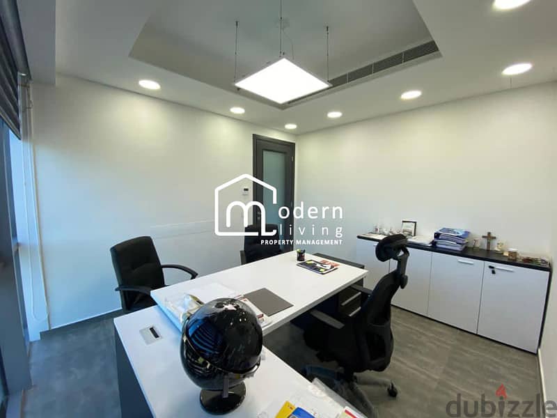 80 Sqm - Panoramic View Office For Sale in Dbayeh 6