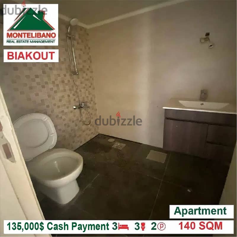 135000$!! Apartment for sale located in Biakout 4