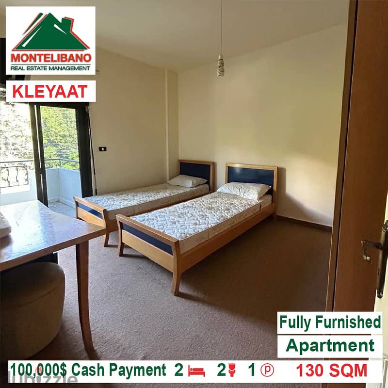100000$!! Fully Furnished Apartment for sale located in Kleyaat 4