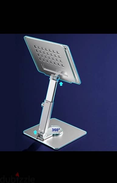 Aluminum Tablet Stand 360 degree Rotating Adjustable Desk 2