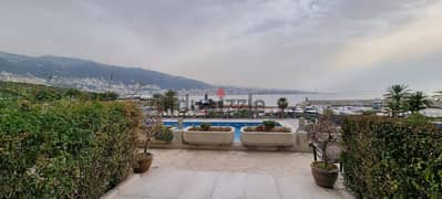 Aqua Marina Tabarja/ Chalet for Rent Furnished Nice Sea View + Terrace